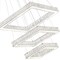 Cwi Lighting Florence LED Chandelier With Chrome Finish 5635P21ST-3S (Clear) - alternate 6